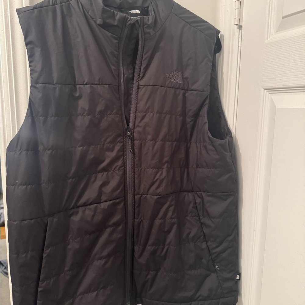 The North Face Men's Charcoal Quilted Vest